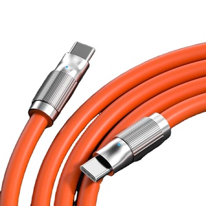 สายชาร์จไทป์ซิงค์อัลลอย5A สายชาร์จเร็วทำจากวัสดุ TPE ทำจาก Derect2 - Product Image 1