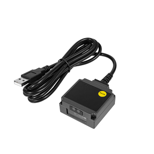 Módulo de escáner de código de barras 1D 2D QR, módulo de lector de código de barras fijo CCD integrado para interfaz industrial RS232 USB TTL