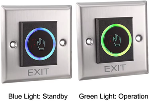 No Touch Release Switch Door Access <strong>Push</strong> <strong>Button</strong> Emergency <strong>Exit</strong> <strong>Button</strong> for Access Control - Product Image 6