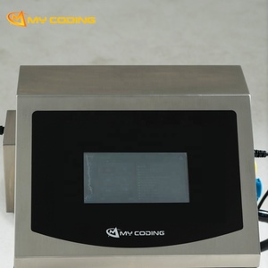 Kleine Charakter Kontinuierliche Inkjet Codierung Maschine mit CIJ Touchscreen Coder - Product Image 4