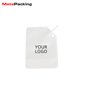 Dökün paketi Doy büküm yeniden kullanılabilir özelleştirilmiş emzik kese sıvı temizle pencere ile 100ml ambalaj 1l Spouted çanta 500ml Doypack - Product Image 4