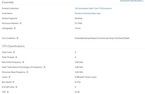<strong>Computer</strong> High Performance <strong>Processors</strong> I5 7500 CPU Intel Core I5 7th <strong>Processors</strong> for Wholesale - Product Image 3