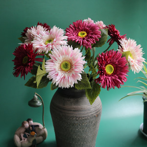SZ Hot Sale Artificial Flower <strong>Daisy</strong> White <strong>Daisy</strong> Home Decoration Flower Single Stem Silk Artificial <strong>Daisies</strong> for Wedding - Product Image 6