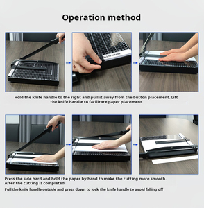 Professional A4 Paper <strong>Cutter</strong> - Suitable for Precision Paper Cutting of 10-15 Sheets, with Anti slip Base - Product Image 6