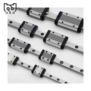 High Precision CNC <strong>Linear</strong> Motion Guide <strong>Rail</strong> and Ball <strong>Runner</strong> <strong>Blocks</strong> - Product Image 2
