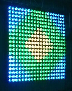 5X5 25ชิ้น10วัตต์ RGB 3in1ผสมสีนำเวทีแสงแสงเมทริกซ์ - Product Image 6