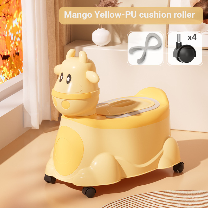 Brosse de nettoyage pour roues en PU jaune mangue