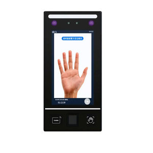 Hot Selling 8-Zoll-Touchscreen-Gesichtserkennung mit Finger abdruck Qr-Code Rfid Palm Print Passwort NFC-Zugangs kontroll system - Product Image 4