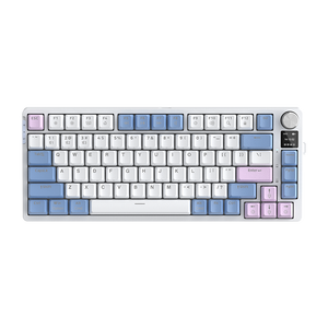 Factory Direct 81 <strong>Keys</strong> Rechargeable Ergonomic Gaming <strong>Keyboard</strong> 2.4Ghz BT USB-C Mechanical <strong>Computer</strong> <strong>Keyboard</strong> - Product Image 4