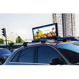 WSLED Double face P2.5mm modulo Taxi Top Display a LED schermo impermeabile tetto auto 4G USB Wifi controllo SMD pubblicità Display a LED - Product Image 2