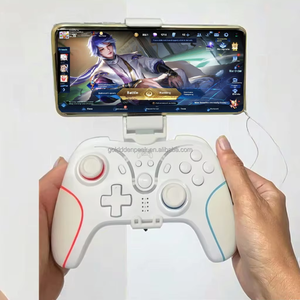 <strong>New</strong> LED BT <strong>Controller</strong> for Nintendo Switch Wireless Gamepad Vibration Motors RGB Lightning Joystick Switch Manette Mando - Product Image 3