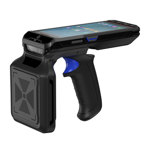 Portable Bluetooth Handheld <strong>RFID</strong> <strong>Reader</strong> 1D/2D Barcode NFC High Speed Multi <strong>Tag</strong> Scanning 4.65dBi Handheld Wireless <strong>RFID</strong> <strong>Reader</strong>