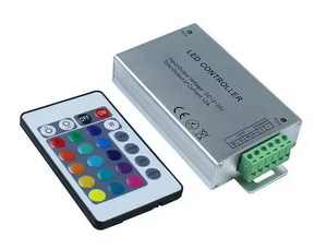 12-дюймовый контроллер RGB, 24 ключа, 44 ключа, пульт дистанционного управления, СВЕТОДИОДНЫЙ цветной Контроллер освещения - Product Image 2
