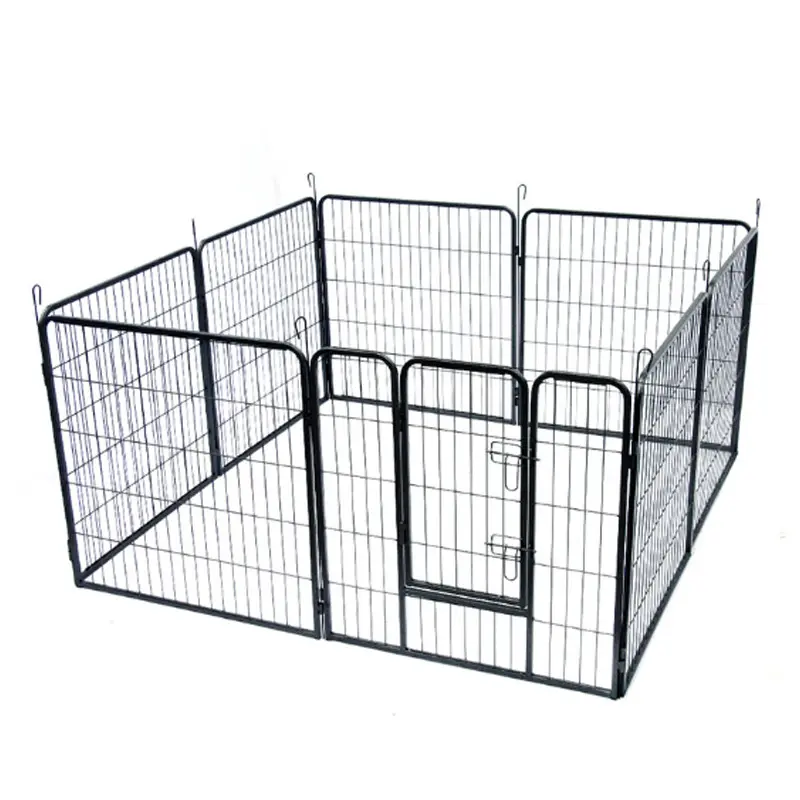 Verstelbare Ijzeren Mesh Pet Pen Grote Ruimte Pet Pen Kleine En Middelgrote Puppy Kooi Vouwkooi