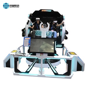 เครื่องเกม VR ลึกลับแบบสองคนหมุนได้คอนโซลเกมเสมือนจริง VR เก้าอี้โรงภาพยนตร์อุปกรณ์ถ่ายภาพแบบโต้ตอบ - Product Image 2