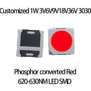 Özelleştirilmiş kalite 2835 Smd Led kırmızı 0.5W 1W 6V fosfor dönüştürülmüş LED diyot - Product Image 5