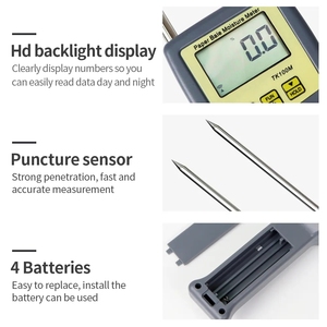 HEDAO TK25G dijital LCD ekran tahıl nem ölçer için kullanılan İmha, satın alma, depolama, işleme paketlenmiş tahıl - Product Image 6