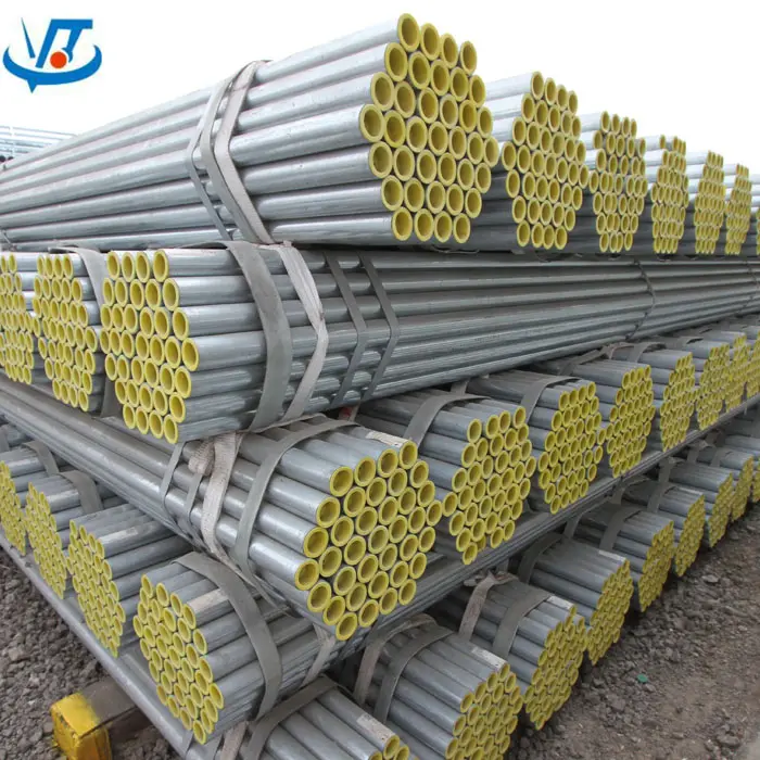 China greenhouse galvanized steel round pipe tube price