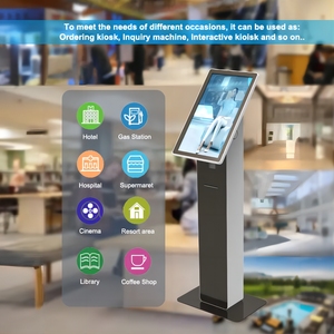 Touch Kiosk Electronic <strong>Queue</strong> <strong>Management</strong> <strong>System</strong> with Ticket Dispenser Bank Payment Kiosk Equipment