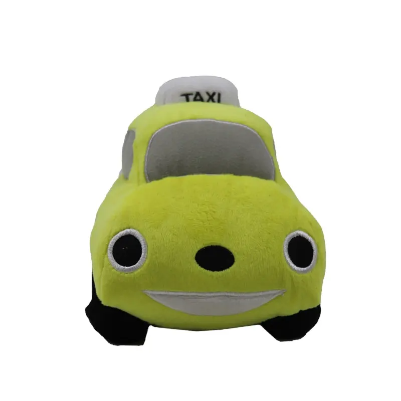 Özel evcil köpek peluş oyuncak taksi şekil gerçekçi Squeaky oyuncak Chew