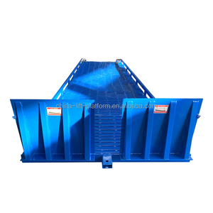 Nivelador de muelle de carga de contenedores de fábrica de China 5T 8T 10t rampa de carga de muelle móvil hidráulico rampa de descarga rampa de patio para carretilla elevadora