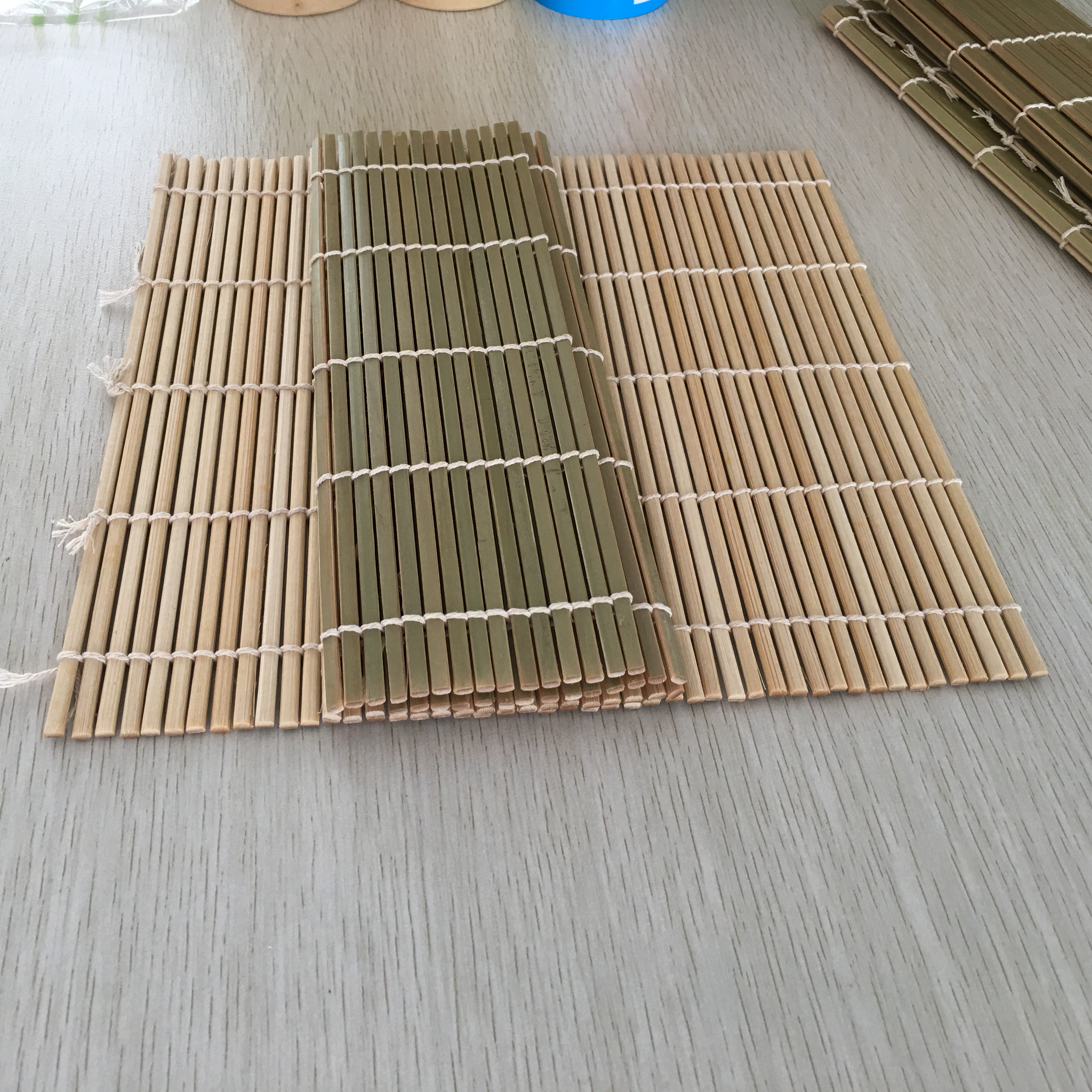 Natural bamboo green