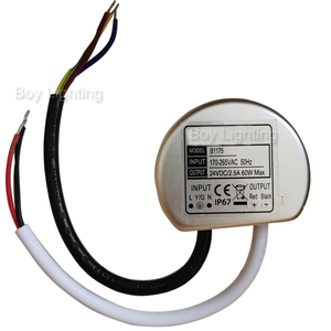 Entrada 24V salida IP67 impermeable para luz de tierra 24V 36W controlador Led - Product Image 1