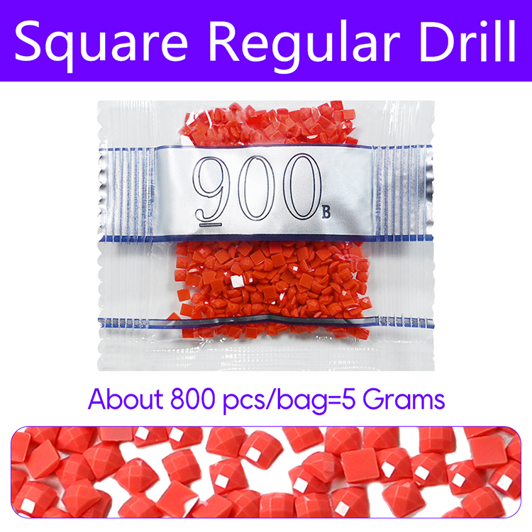 Square Regular Drill - Big Bag