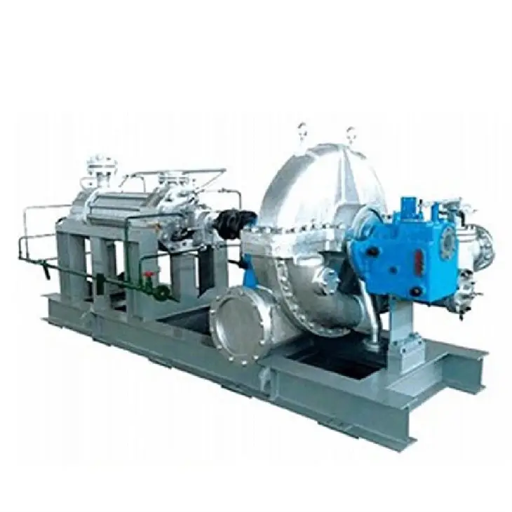 Micro générateur de turbine à vapeur DTEC 100KW NO1-1.27 de mini centrales électriques pour la production d'électricité