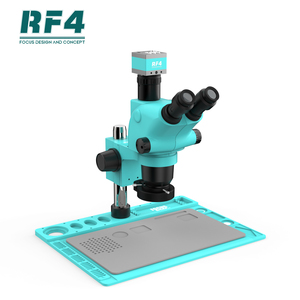 RF4最新配置6565TVD2-2KC1宽视野6.5x-65x变焦立体三目2k全高清相机bga显微镜 - Product Image 5