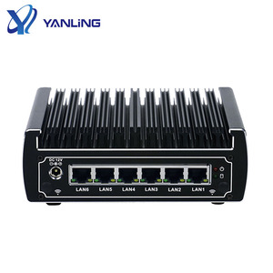 PfSense Firewall Gateway Soft Router VPN Mini PC I5 7200U 6 Nic Gigabit Ethernet LAN Port <strong>Computer</strong> <strong>Network</strong> Server