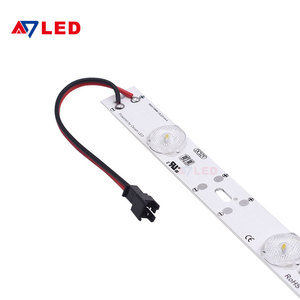 Alto brillo DC12V 2835 SMD módulo 12LEDS Barra de retroiluminación blanco cálido para uso en caja de luz tiras LED - Product Image 3
