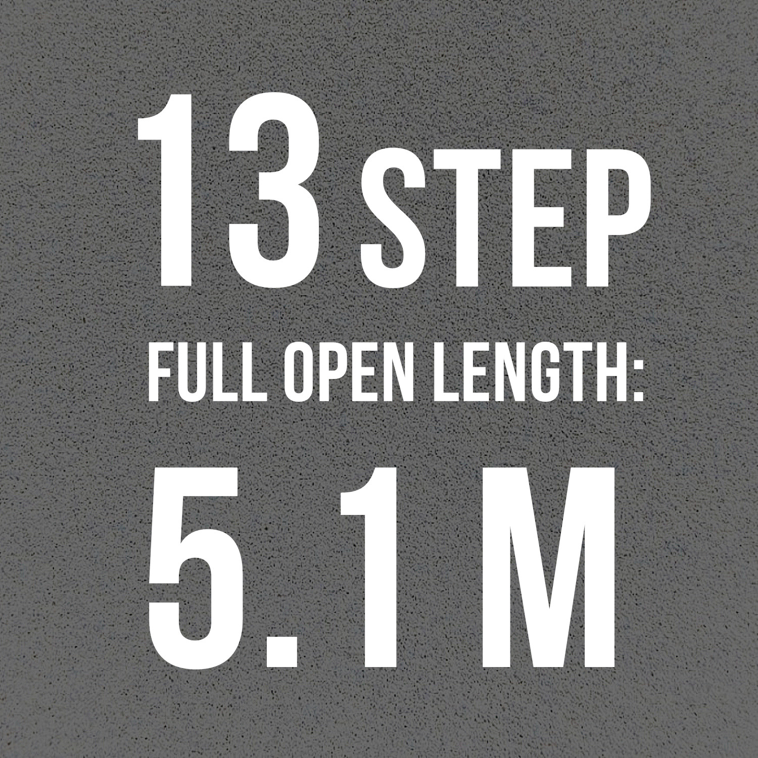13 Pasos 5.1m