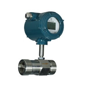 Medidor de flujo de turbina líquida, conexión roscada tipo sin salida de pulso de pantalla - Product Image 3