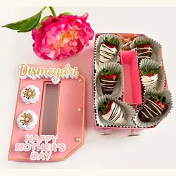 coffret cadeau de fleurs de luxe