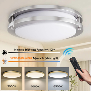 高品質24Wちらつきなし調光可能赤外線リモコンシーリングライトレトロフィットLEDモジュール - Product Image 4