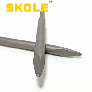 נקודה <span class=keywords><strong>chisel</strong></span> קצה זזל סיזל Sds + shank hartall ball פטיש מקדח ביטים להגדיר עבור סלע קיר בטון - Product Image 3