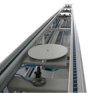 Transportador de cadena de flujo libre de doble velocidad automático de alta calidad para sistema de manipulación de palés - Product Image 4