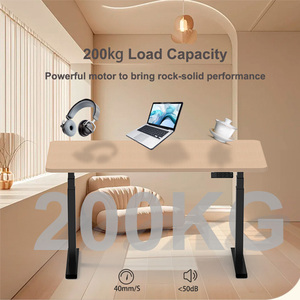 Escritorio eléctrico de alta capacidad de carga, Motor doble sin escobillas, altura ajustable, soporte para sentarse, escritorio, escritorio de pie potente para mesa de trabajo - Product Image 5