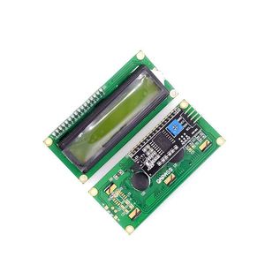 LCD1602 I2C-Anzeigemodul mit blauem grünem Bildschirm 5V PCF8574 IIC-Adapter Kompatibel mit Arduino 2004 12864 PCF8574T für PCF8574