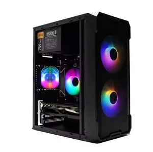 גבוה-סוף מותאם אישית intel e5 2666v3 rx580 משחק מחשב משחקים x99 16 גרם nvme m.2 ssd גרפיקה כרטיס משחק מחשב שולחני מחשב שולחני