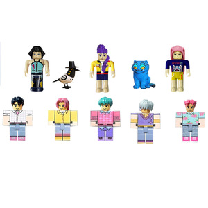 2.5-3 inch thế giới ảo Phù Thủy Quỷ Hunter đội hình con số Hành động-Bộ 10 miếng búp bê nhỏ OPP bao bì, đồ chơi sưu tập - Product Image 3