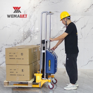 Paletten kraftwerk Mini Semi Electric Paletten stapler neues Modell Electric Load Stacker Semi Electric Stacker mit Plattform - Product Image 6