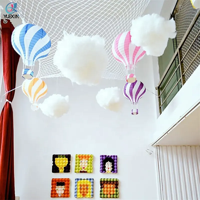 Künstliche Wolke Requisiten Imitierte Baumwolle 3D Cloud Room DIY dekorative hängende Verzierung Dekoration