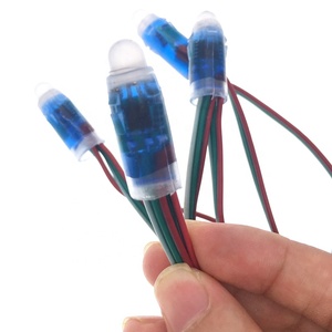 5v IP68 di Colore Completo di rgb luci modulo Indirizzabile led pixel strings segnaletica WS2811 12 millimetri pixel led - Product Image 2