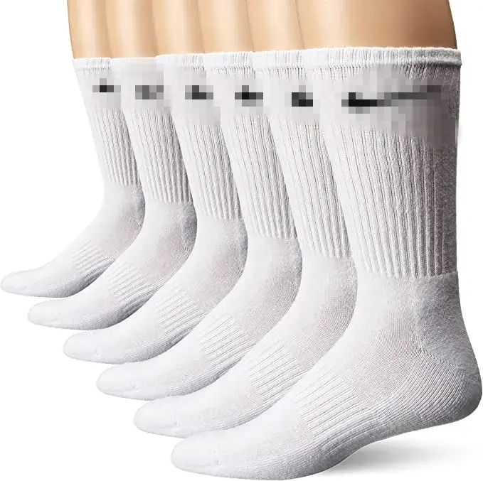 Мужские спортивные хлопковые носки для тренировок с логотипом под заказ