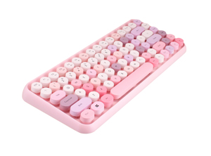 2.4G Wireless <strong>Keyboard</strong> with Slim Size One -block <strong>Keyboard</strong> with 86 Round-keycaps,built-in Iron Plate - Product Image 4
