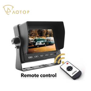 3Ch <strong>CVBS</strong> Signal 5&quot; Motorhome RV Left Right Rear View Blind Zone Safety Surveillance Monitor 1 Way Reverse Camera Reversing Aid - Product Image 4
