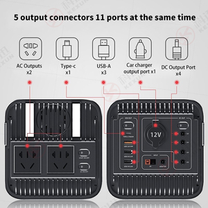 Estación de energía de iones de litio portátil de 220V, MPPT de respaldo Solar para uso en exteriores, fuente de alimentación para coche, arrancador de batería de onda sinusoidal pura - Product Image 5