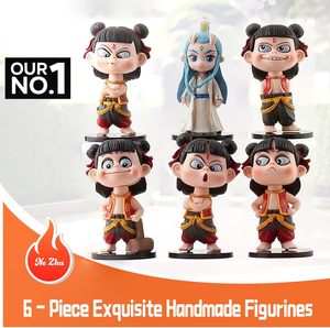 Handcrafted Exquisite Nezha Ao Bing PVC Resin Action Figure Set 6-Piece Display and Collection Customizable ODM <strong>Model</strong> - Product Image 6